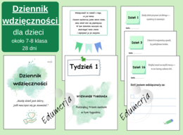 „Dziennik wdzięczności dla uczniów 7-8” – 28 dni uważności, refleksji i radości z codzienności. klasy7-8