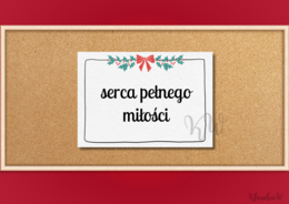 Gazetka z życzeniami na Boże Narodzenie - wersja 3