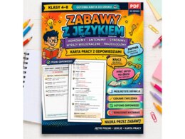 Karta pracy - synonimy, antonimy, homonimy i frazeologizmy (kl.4-8)
