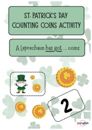 Dzień Świętego Patryka (St. Patrick's Day) - Counting Activity