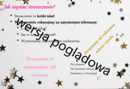 Streszczenie - wklejka