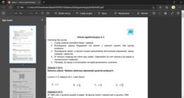 Egzamin ósmoklasisty z matematyki – arkusz nr 2 dla klasy 7