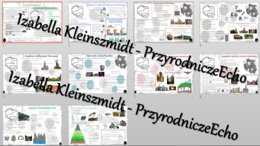 Zestaw sketchnotek – notatek do całego działu „Krajobrazy Polski” wykonanych w power point do edycji. Geografia 5