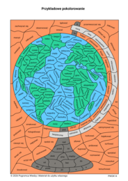 Wakacje dookoła świata -  karta pracy + klucz odpowiedzi
