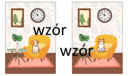 Przyimki - porównanie "pies i kot"