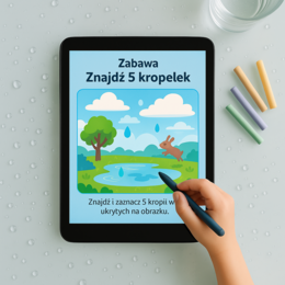 „Deszczowe opowieści” – książka ilustrowana dla dzieci