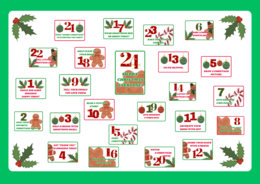 Kalendarz adwentowy w języku angielskim