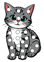 Ćwiczenia motoryki małej - wyklejanie