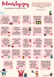 Kalendarz adwentowy dla ósmoklasistów