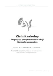 Zielnik szkolny – klasy 4–5 | przyroda i biologia