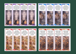 📚LEKTUROWE ZAKŁADKI do książek - 13 szt.