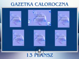 🌟 Nowy Rok — Nowe Możliwości - całoroczna gazetka motywacyjna