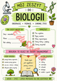 🧬 Zadbaj o zeszyt – Biologia