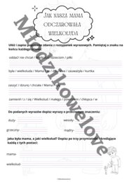 Lekturownik- Nasza Mama Czarodziejka