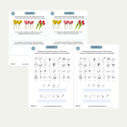 WIOSENNE STACJE ZADANIOWE dla 1 klasy
