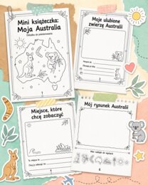 Mini-książeczka. Moja Australia