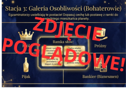 Gra podsumowująca lekturę "Mały Książę"