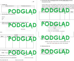 Części mowy - sprawdzian dla klasy 6 ze wszystkich 10 części mowy
