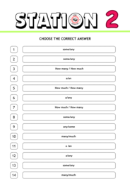 Together 5 Unit 2 - stacje zadaniowe