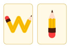 Witajcie w szkole - litery/napis - gazetka