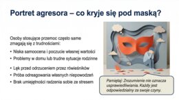 Przemoc rówieśnicza (gazetka szkolna / prezentacja)