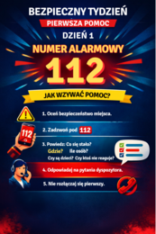 Tydzień Bezpieczeństwa - pierwsza pomoc