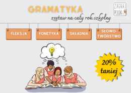 Gramatyka - zestaw na cały rok szkolny