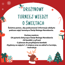 Turniej wiedzy o Świętach Bożego Narodzenia