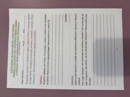 "Reduta Ordona", "Śmierć Pułkownika" - Kartkówka-sprawdzian ze znajomości i rozumienia