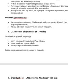 "Akademia Pana Kleksa" - pakiet materiałów