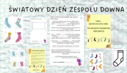 Światowy Dzień Zespołu Downa- Dzień Kolorowej Skarpetki