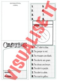 Clothes Ubrania wklejka pralka czarno biała