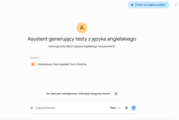 Asystent nauczyciela języka angielskiego - Generator Testów z Angielskiego — 10 pytań ABCD na żądanie | B1 · Kl. 7–8