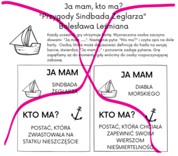 Ja mam, kto ma? "Przygody Sindbada Żeglarza" Bolesława Leśmiana