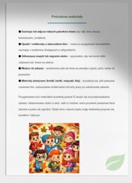 Zabawa "Drzewo i liście". Rozpoznaję gatunki drzew i krzewów.