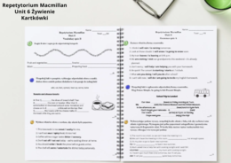 Repetytorium ósmoklasisty (Macmillan) - Unit 6 Żywienie - Kartkówki - Vocabulary and Grammar short tests