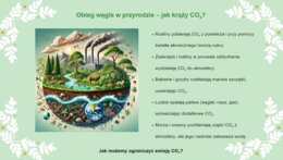 Prezentacja multimedialna. Podstawowe zagadnienia ekologii. Obieg materii. Wpływ człowieka na środowisko.