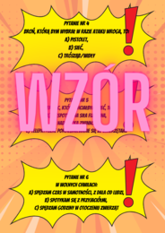 Dzień Chłopaka, psychotest, 31 września