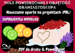 Pole powierzchni i objętość graniastosłupa. Projekt matematyczny: zaprojektuj mydełko. Nauczanie Oparte na Projektach (PBL) dla kl.5-8