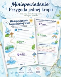 Opowiadanie. Przygoda jednej kropli