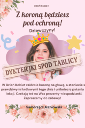 Plakat na dzień kobiet