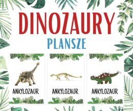DINOZAURY - plansze
