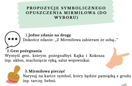 Symboliczne opuszczenie Mirmiłowa (Kajko i Kokosz) - ćwiczenie podsumowujące