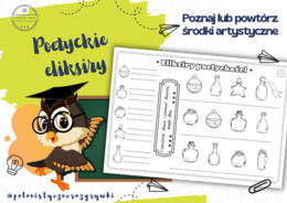 Poetyckie eliksiry. Środki artystyczne. Środki stylistyczne