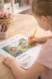 Róża i Jagoda – 20 kart pracy rozwijających czytanie i kreatywność