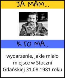 Gra Ja mam, kto ma - PRL