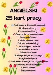 Angielski Wiosna 25 stron