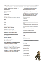 Test wiedzy z lektury Hobbit, czyli tam i z powrotem