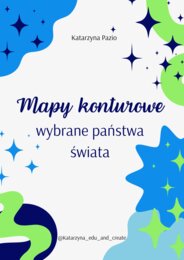 Mapy konturowe - wybrane państwa świata
