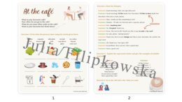 Zestaw zadań/ karta pracy/ zadania/ mówienie/ słownictwo. Klasy 4-6/ SP 4-6/ Klasy 4-8/ At the cafe/ Kawiarnia/ Praktyczne/ Gotowa lekcja